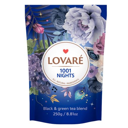 Herbata Lovare czarna i zielona "1001 Nights" liściasta [1 opak. = 250g]