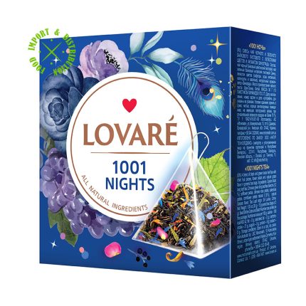Herbata Lovare mieszanka herbat "1001 Nights" [15 piram. po 2gr]