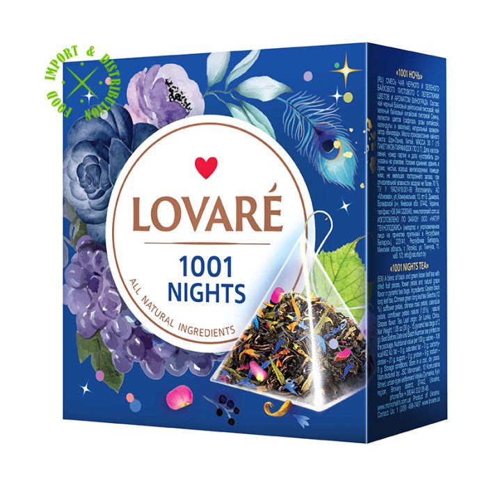 Herbata Lovare mieszanka herbat "1001 Nights" [15 piram. po 2gr]