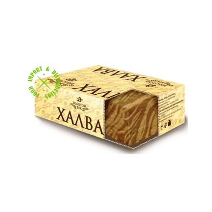 Chałwa słonecznikowa z Kakao "Fantazja" Blok Złoty Wiek [bardzo duża porcja 5kg]