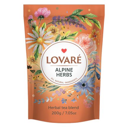 Herbata Lovare mieszanka kwiatowo-ziołowa "Alpine Herbs" liściasta [1 opak = 250g]