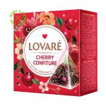 Herbata Lovare mieszanka herbat "Cherry Confiture" [15 piram. po 2gr]