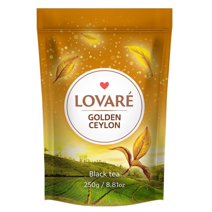 Herbata Lovare czarna "Golden Ceylon" liściasta [1 opak. =250g]