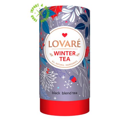 Herbata Lovare czarna mieszanka z dodatkami "WINTER TEA" liściasta [1 TUBA = 80g]