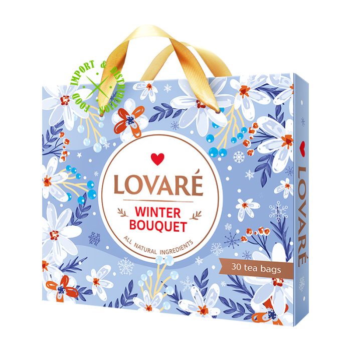 Herbata Lovare Kolekcja 6 smaków 30 torebek "WINTER Bouquet" [30 tor. po 2g]