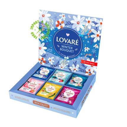 Herbata Lovare Kolekcja 6 smaków 30 torebek "WINTER Bouquet" [30 tor. po 2g]