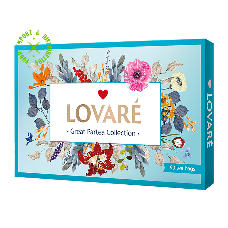 Herbata Lovare Kolekcja 18 smaków 90 Herbat "Winter Great Partea Collection" [90 tor. po 2g]