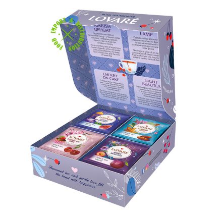 Herbata Lovare Zestaw 4 smaky 32 Herbaty "WINTER TEA ASSORTED" [32 tor. po 2g]