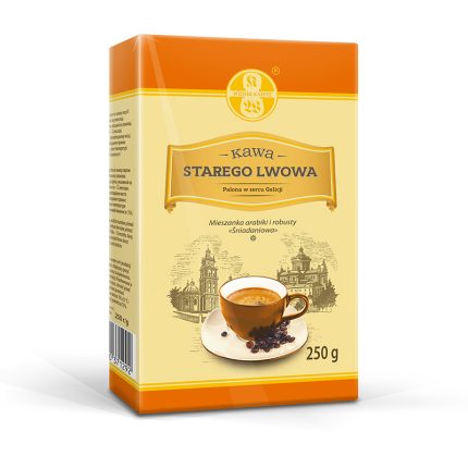 Kawa Mielona "Śniadaniowa" ze Starego Lwowa [1 opak = 250 g]