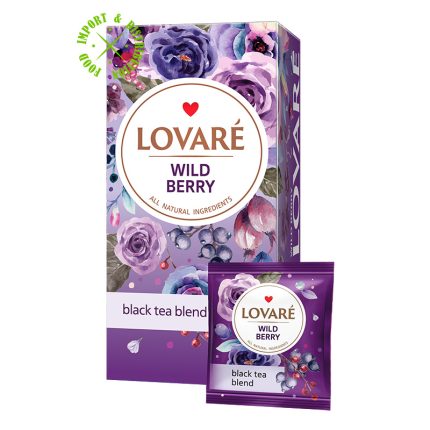 Herbata Lovare mieszanka ekspresowa "Wild Berries" [24tor. x 2g]