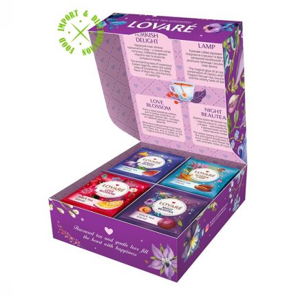 Herbata Lovare Zestaw kwiatowych herbat z dodatkami "Assorted Oriental" [32 tor. po 2g]