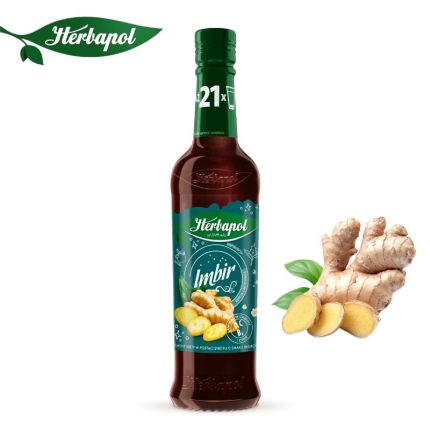 Herbapol Syrop o Smaku Imbiru suplement diety [1 butelka = 420 ml]