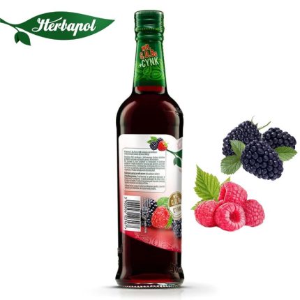 Herbapol Syrop o Smaku Maliny z jeżyną suplement diety [1 butelka = 420 ml] (Kopia)