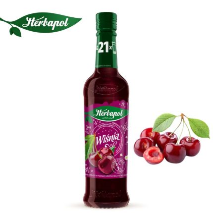 Herbapol Syrop o Smaku Wiśniowym suplement diety [1 butelka = 420 ml]