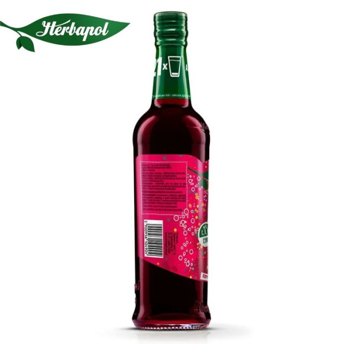Herbapol Syrop o Smaku Oranżady suplement diety [1 butelka = 420 ml]
