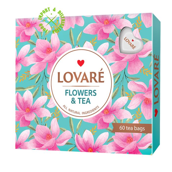 Herbata Lovare Zestaw kwiatowych herbat z dodatkami "SPRING FLOWERS TEA" [60 tor. po 2g]
