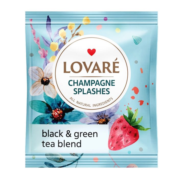 Herbata Lovare mieszanka ekspresowa "Splashes of Champagne" [90tor. x 2g]