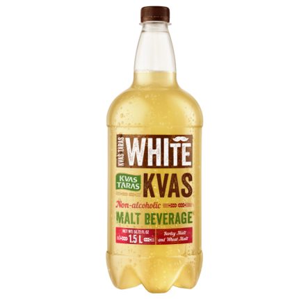 Kwas chlebowy naturalny "Taras Biały" [1 duża butelka = 1.5L]
