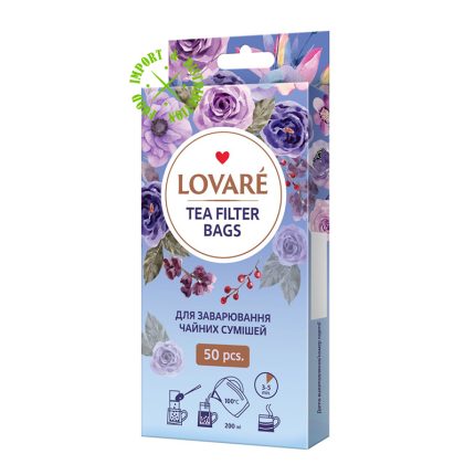 Filtry papierowe „TM LOVARE” do herbaty 50 sztuk