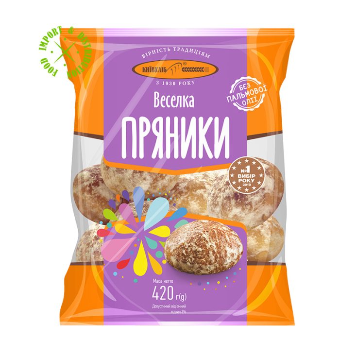 Kijów Chleb Pierniki "Tęcza" [1 opak =420g]