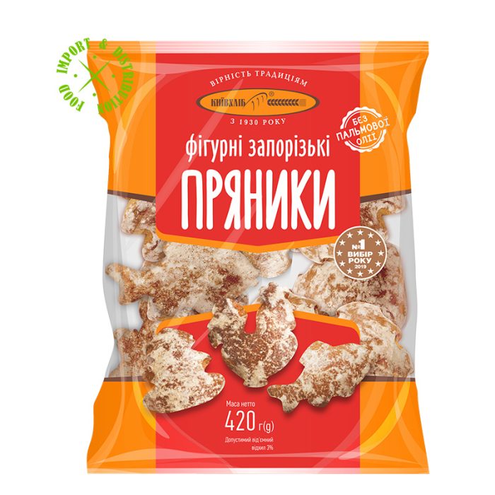 Kijów Chleb Pierniki "Zaporoskie" [1 opak =420g]