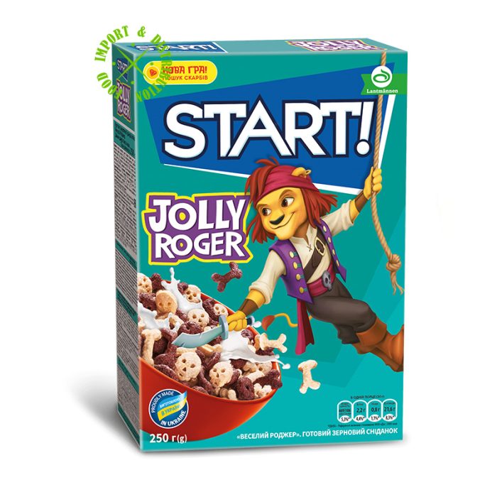 Płatki śniadaniowe Gotowe śniadanie zbożowe "Wesoły Roger" "START" [1 opak =250g]