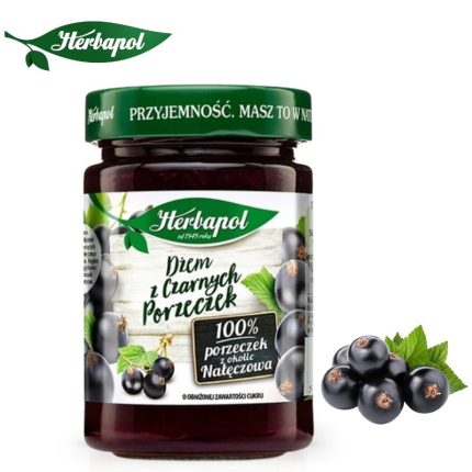 Herbapol Dżem z czarną porzeczką [1 słoik - 280g]