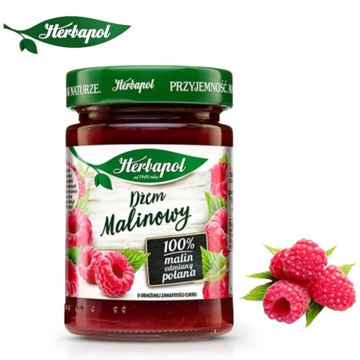 Herbapol Dżem malinowy [1 słoik - 280g]