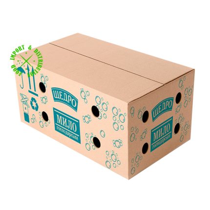 Naturalne Szare Mydło gospodarcze “Szczedro” 72% kostka 64 x 200g (Karton)