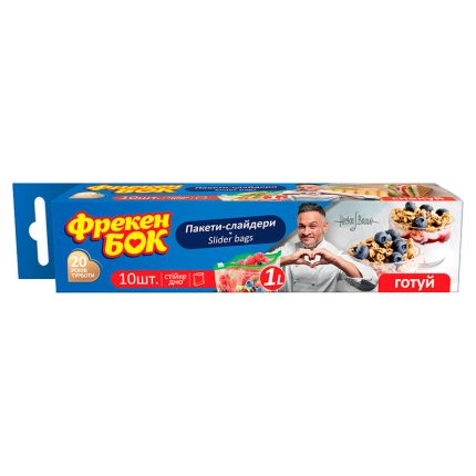 Worki dla Żywności ze Slajderem "Freken Bok" [1L/10szt]
