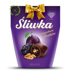 Cukierki Ametyst "Sliwka" w czekoladzie z orzechem włoskim [1 opak =350g]