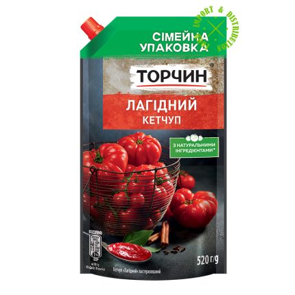 Torczyn Ketchup "Delikatny" Pasteryzowany [1 opak =520g]