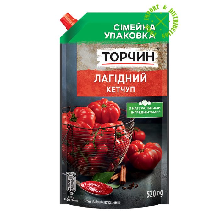 Torczyn Ketchup "Delikatny" Pasteryzowany [1 opak =520g]