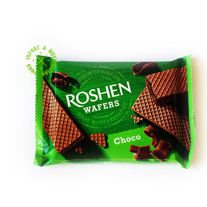 Wafelki Roshen "Wafers Choco" czekoladowe [1 opak =72g]