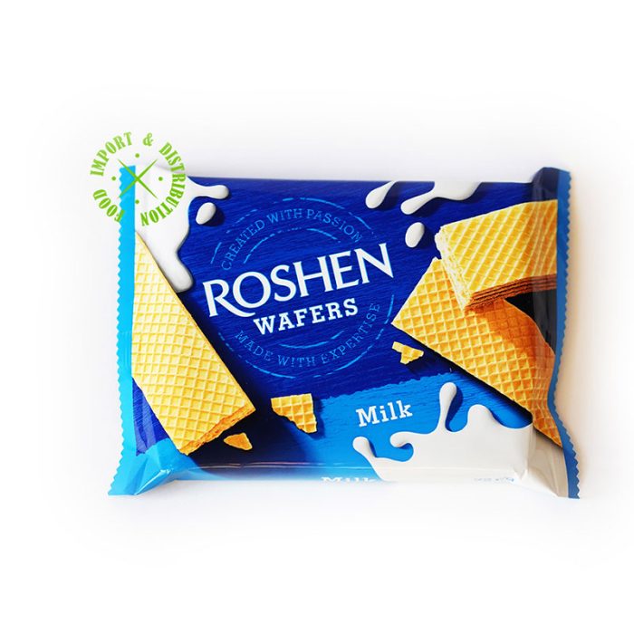 Wafelki Roshen "Wafers Milk" mleczne [1 opak =72g]