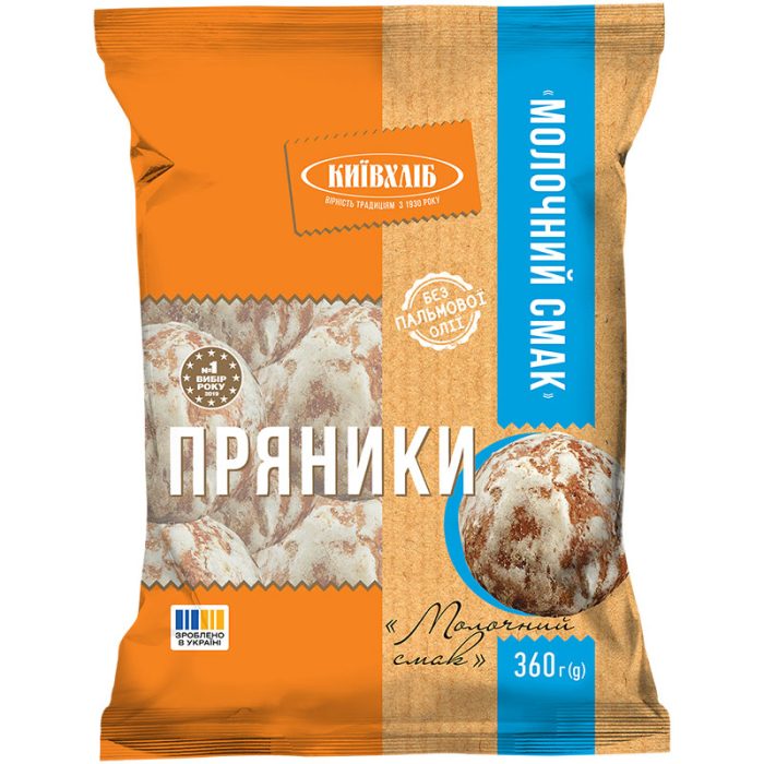 Kijów Chleb Pierniki "Mleczny smak" 360g