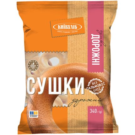 "Kijów Chleb Suszki "Doroźni" 340g"