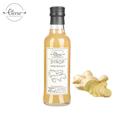 Syrop IMBIROWY Eterno do Herbaty Kawy BEZ Chemii 200ml