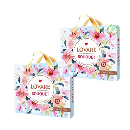 Zestaw Herbat Lovare Bouquet Wiosenny idealny prezent 6 smaków 60 torebek