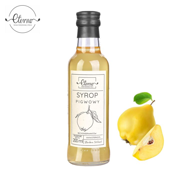 Syrop o smaku Pigowym Eterno 200 ml BEZ Chemii