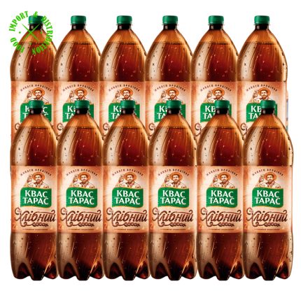 Naturalny Kwas chlebowy "Taras Prawdziwy" orzeżwiający [12 butelek = 24L]