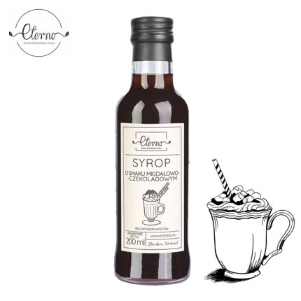 Syrop o smaku Migdałowo – Czekoladowym Eterno 200 ml BEZ Chemii