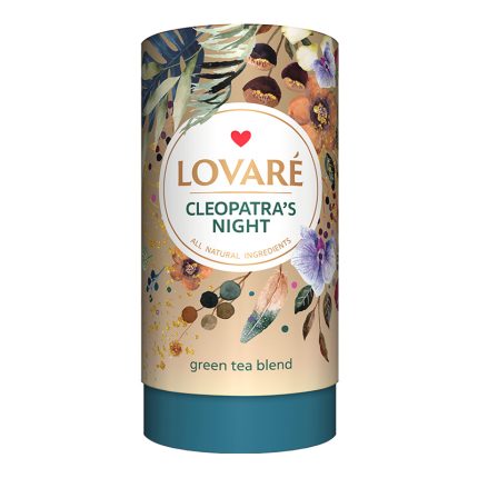 Herbata Lovare Mieszanka Herbat Cleopatra’s Night Tea liściasta TUBA 80g