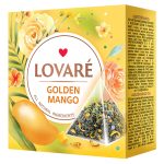 Herbata Lovare mieszanka kwiatowo-ziołowa Golden Mango 15 piramidek po 2g