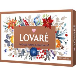 Herbata Lovare Kolekcja 18 smaków 90 Herbat "Winter Great Partea Collection" [90 tor. po 2g]