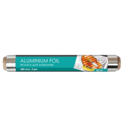 Folia Aluminiowa Spożywcza Gruba Gastronomiczna "PROservice" 50m, 280mm