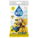 Antybakteryjne Wilgotne Chusteczki dla Dzieci „Minionki” GoWipes 15 szt