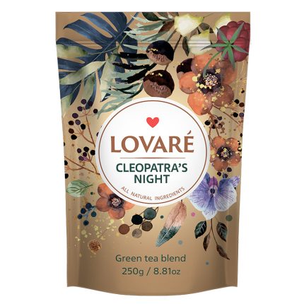 Herbata Lovare mieszanka kwiatowo-ziołowa Cleopatra's Night Tea Liść 250g
