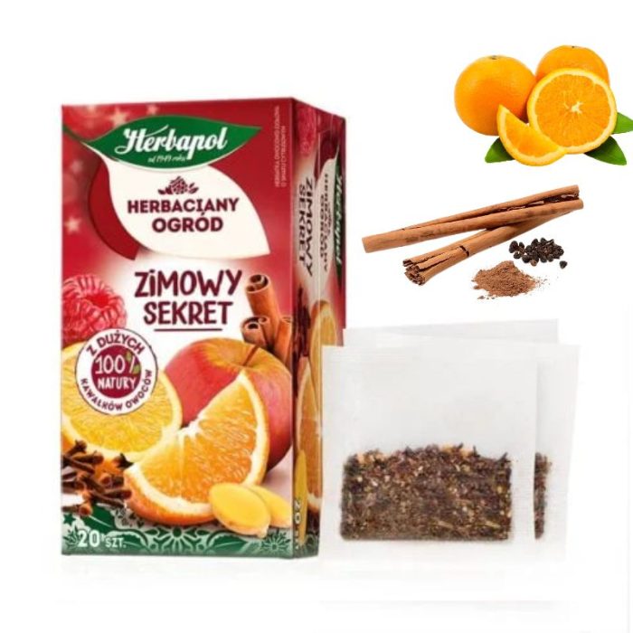 Herbapol Herbata owocowa ekspresowa Zimowy Sekret [20x3,5g]