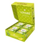 Herbata Lovare zielona liściasta w saszetkach Citrus Melissa 32 tor po 1,5g